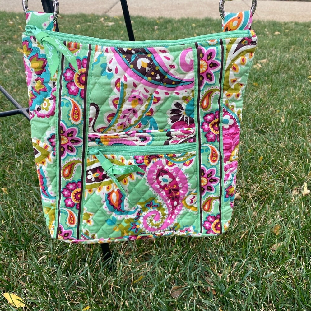 Vera Bradley TuttiFrutti Paisley Hipster Crossbody - Picture 13 of 13